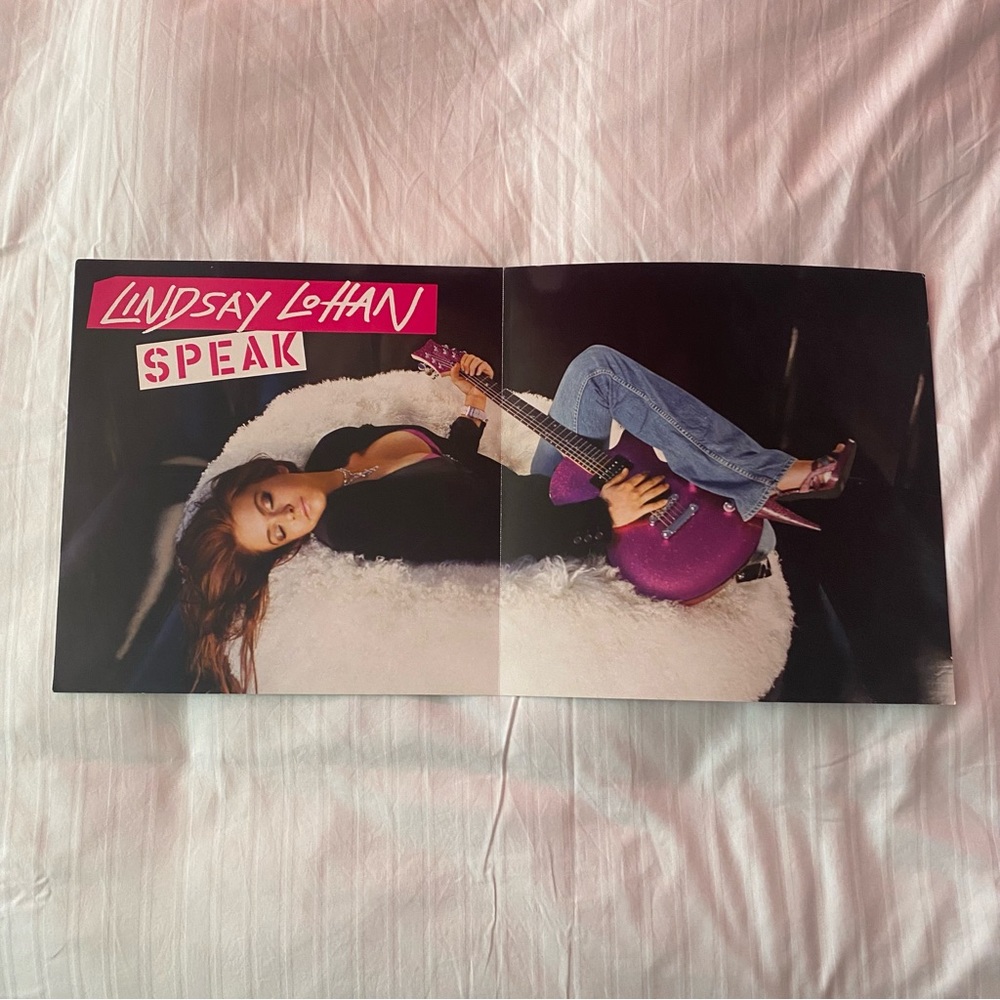 🎸 lindsay lohan speak poster flat ☠️
